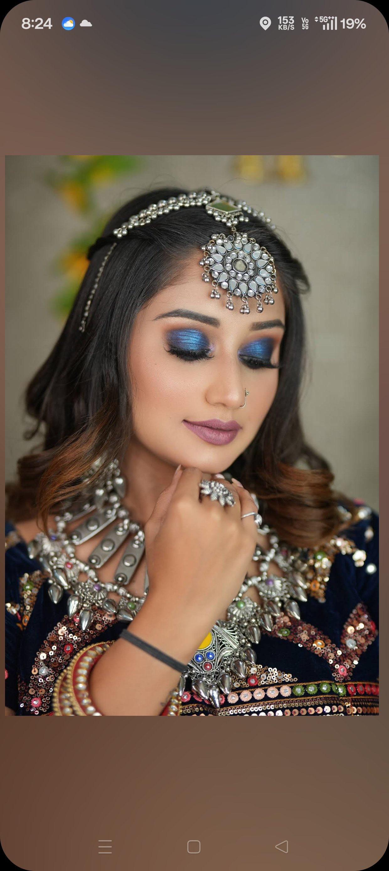 Bridal portrait
